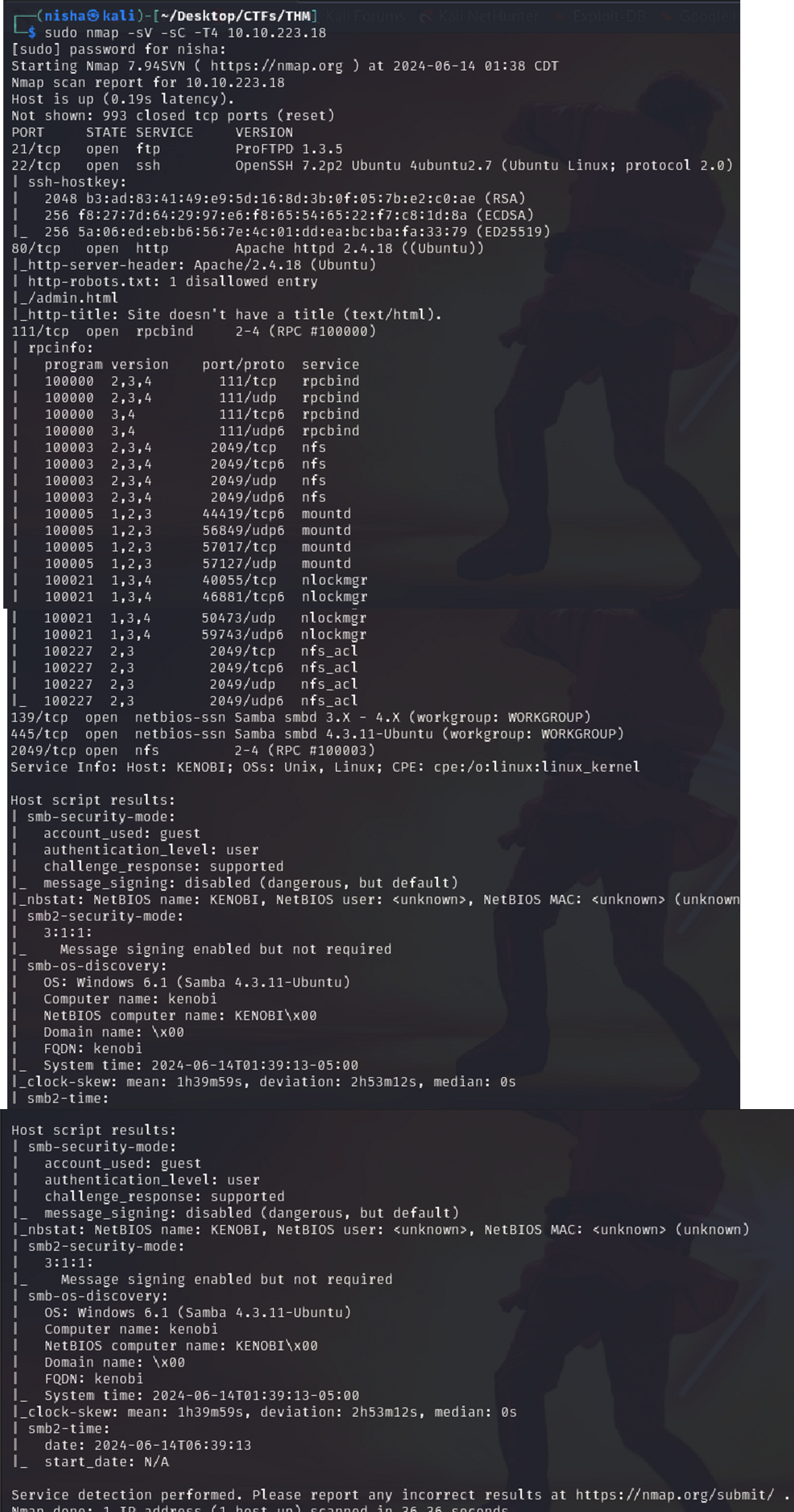 Nmap Full Scan Output