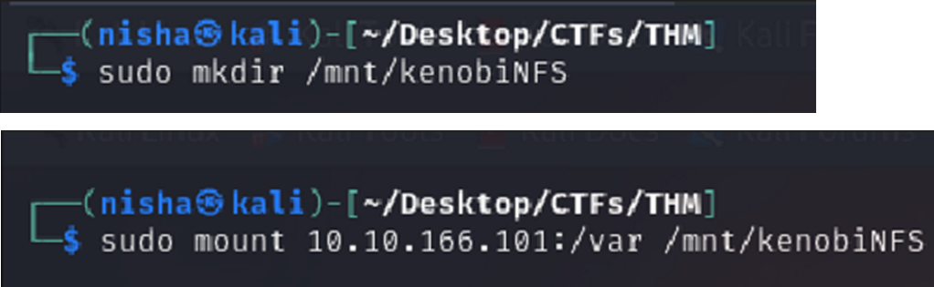 Mounted NFS directory