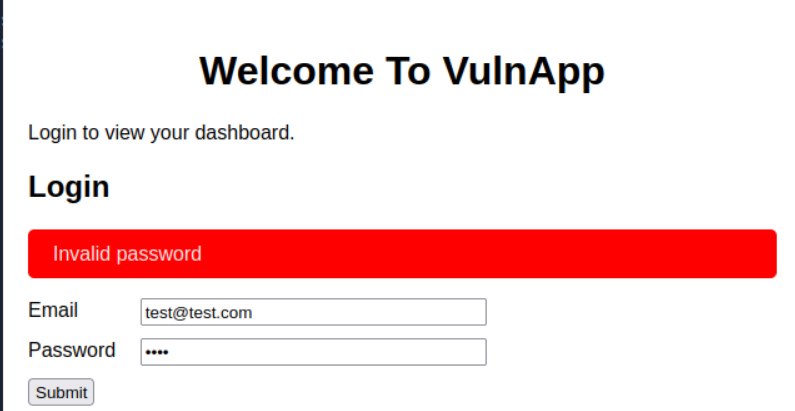 Authentication Enumeration Example